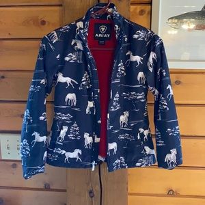 Girls Ariat Jacket Size Medium 10/12 like new